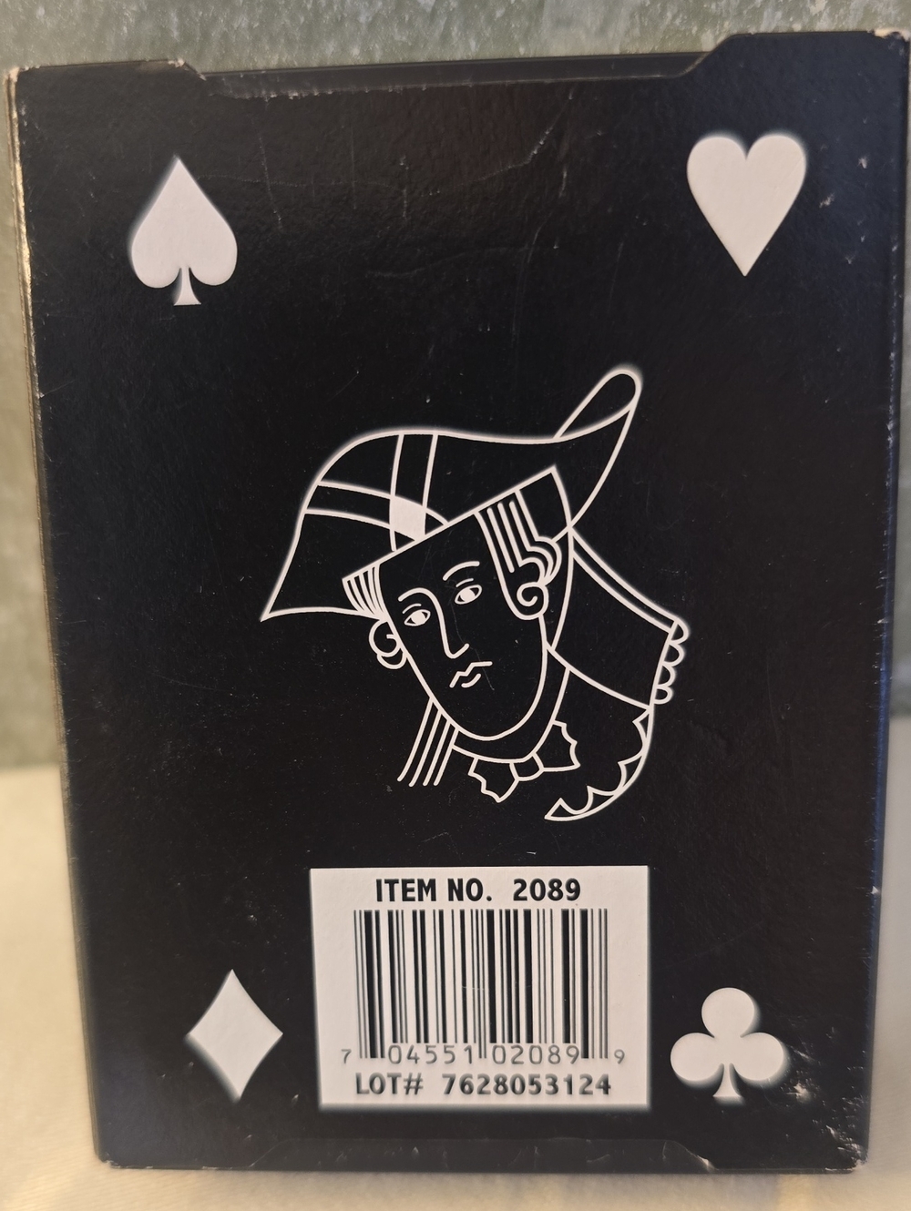 Royal Plastic Playing Cards - Red Pattern - Picture 3 of 4